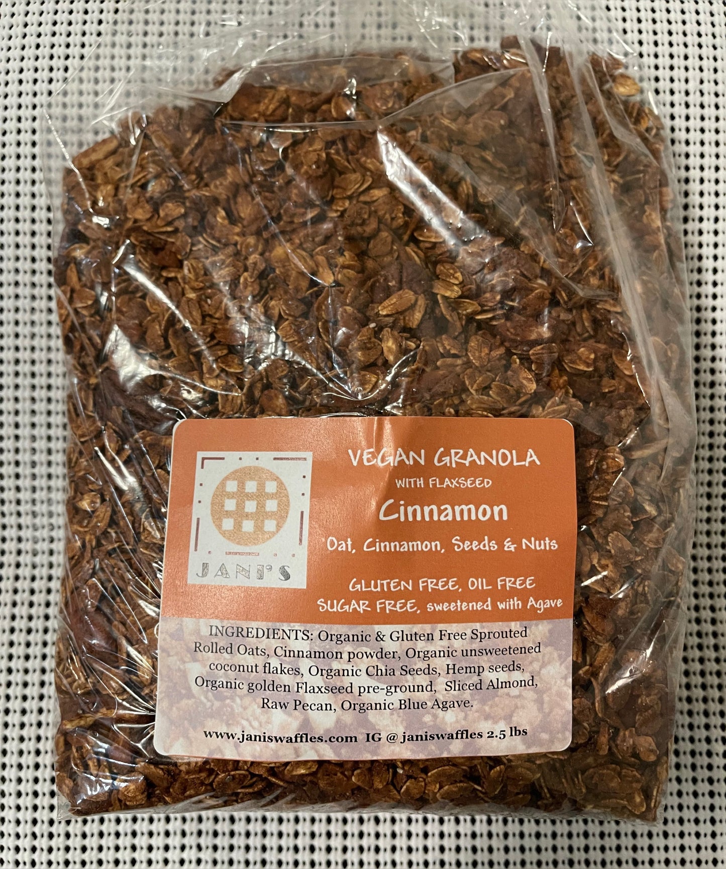 Bulk Cinnamon Granolas 2.5 Lbs